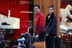 Amsterdam 3 december 2016
Quincy Kluivert met zijn vriendin Shayna Senior op de pc hooftstraat