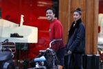 Amsterdam 3 december 2016
Quincy Kluivert met zijn vriendin Shayna Senior op de pc hooftstraat