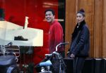 Amsterdam 3 december 2016
Quincy Kluivert met zijn vriendin Shayna Senior op de pc hooftstraat