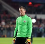 Eindhoven, 6 December 2016 Laatse groepswedstrijd in de Champions League Seizoen 2016/2017 PSV-FC Rostov, eindstand 0-0 en uitschakeling voor het gehele Europese Voetbal.
Remko Pasveer