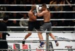 Oberhausen 10 december 2016
Rico Verhoeven wint zijn gevecht met Badr Hari tijdens de GLORY COLLISION in Oberhausen.