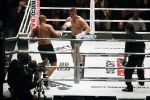 Oberhausen 10 december 2016
Rico Verhoeven wint zijn gevecht met Badr Hari tijdens de GLORY COLLISION in Oberhausen.