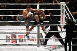 Oberhausen 10 december 2016
Rico Verhoeven wint zijn gevecht met Badr Hari tijdens de GLORY COLLISION in Oberhausen.