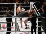 Oberhausen 10 december 2016
Rico Verhoeven wint zijn gevecht met Badr Hari tijdens de GLORY COLLISION in Oberhausen.