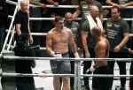 Oberhausen 10 december 2016
Rico Verhoeven wint zijn gevecht met Badr Hari tijdens de GLORY COLLISION in Oberhausen.