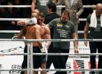 Oberhausen 10 december 2016
Rico Verhoeven wint zijn gevecht met Badr Hari tijdens de GLORY COLLISION in Oberhausen.