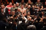 Oberhausen 10 december 2016
Rico Verhoeven wint zijn gevecht met Badr Hari tijdens de GLORY COLLISION in Oberhausen.