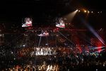 Oberhausen 10 december 2016
Rico Verhoeven wint zijn gevecht met Badr Hari tijdens de GLORY COLLISION in Oberhausen.