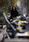 Amsterdam 9 december 2016
Robine v d Meer met hond op straat in Amsterdam zuid