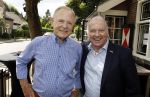 Blaricum 6 september 2016
Surprise party voor Willibrord Frequin zijn 75e verjaardag bij  Moeke Spijstra.
Zijn vriendin kinderen en kleinkinderen zijn natuurlijk aanwezig. Ronnie Tober en Jan Jochems