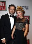 Amsterdam 14 november 2016
Premiere de zevende hemel in theater Carre. Rosa Reuten en partner Guy Clemens
