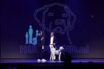 Hilversum 26 september 2016
Finale miss Nederland verkiezing in studio 21. Kim Kotter en Viktor Brand presenteren het. Rudolph Strickwold van hulphond