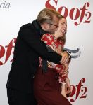Amsterdam 28 november 2016
Premiere Soof 2 in de la mar theater. 
Sanne Langelaar en Leo Alkemade