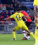Eindhoven, 6 December 2016 Laatse groepswedstrijd in de Champions League Seizoen 2016/2017 PSV-FC Rostov, eindstand 0-0 en uitschakeling voor het gehele Europese Voetbal.
Santiago Arias