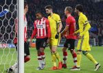 Eindhoven, 6 December 2016 Laatse groepswedstrijd in de Champions League Seizoen 2016/2017 PSV-FC Rostov, eindstand 0-0 en uitschakeling voor het gehele Europese Voetbal.
Siem de Jong