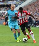 Eindhoven, 18 September 2016 PSV-Feyenoord, eindstand 0-1 Kompetitie Seizoen 2016/2017
Steven Bergwijn Rick Karsdorp