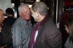 Amsterdam 25 november 2016
Boekpresentatie Johnny Rep bij cafe Scheltema. Johan Derksen reikt eerste exemplaar uit aan Heinz Stuy . Het boek is geschreven door  Mark v d Heuvel. Theo v Duyvenbode