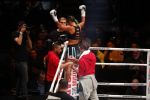 Oberhausen 10 december 2016
Rico Verhoeven wint zijn gevecht met Badr Hari tijdens de GLORY COLLISION in Oberhausen. Tiffany van Soest wint bij de dames