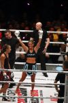 Oberhausen 10 december 2016
Rico Verhoeven wint zijn gevecht met Badr Hari tijdens de GLORY COLLISION in Oberhausen. Tiffany van Soest wint bij de dames