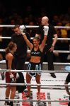 Oberhausen 10 december 2016
Rico Verhoeven wint zijn gevecht met Badr Hari tijdens de GLORY COLLISION in Oberhausen. Tiffany van Soest wint bij de dames