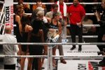 Oberhausen 10 december 2016
Rico Verhoeven wint zijn gevecht met Badr Hari tijdens de GLORY COLLISION in Oberhausen. Tiffany van Soest wint bij de dames