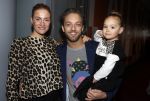Amsterdam 26 november 2016
20 jaar studio 100 in het ziggodome met oa K3. Tommie Christiaan met vrouw en dochter