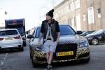 Amnsterdam 24 november 2016
Tony Peroni  jr met zijn audi die gestickerd is met tijgerprint . Tony was bij Buddha to Buddha