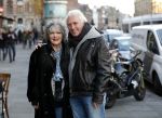 Amsterdam 24 november 2016
Marco Bakker en Willeke v Ammelrooij op straat in Amsterdam