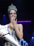 Hilversum 26 september 2016
Finale miss Nederland verkiezing in studio 21. Kim Kotter en Viktor Brand presenteren het. Winares Zoey Ivory
