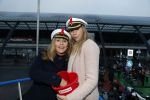 Amsterdam 1 december 2017
Wereld aidsdag met Nicolette Kluijver en Angela Groothuizen.
Ze varen met de pond achter Centraal Station naar de overkant van het IJ