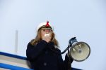 Amsterdam 1 december 2017
Wereld aidsdag met Nicolette Kluijver en Angela Groothuizen.
Ze varen met de pond achter Centraal Station naar de overkant van het IJ