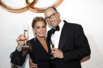 Amsterdam 7 december 2017
Luxury fair in de RAI. Connie Witteman met vriend Eugene v Dun