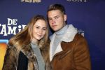 Amsterdam 3 december 2017
Premiere Familie Slim in Tuschinski.
Dave Dekker met vriendin