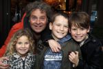 Amsterdam 16 november 2017 
Boekpresentatie William Rutten bij hard Rock cafe. Dirk Zeelenberg met kinderen