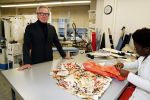 Brussel 4 december 2017
Op bezoek in de winkel en atelier van Eduard Vermeulen van het modemerk Natan