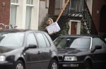 Amsterdam 16 november 2017 
Eva Jinek bij haar huis
