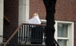 Amsterdam 16 november 2017 
Eva Jinek bij haar huis