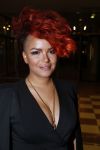 Amsterdam 1 december 2017 
Ballet voorstelling in de Stopera in Amsterdam. Eva Simons met een kennis