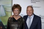 Amsterdam 1 december 2017 
Ballet voorstelling in de Stopera in Amsterdam. Frits Barend met zijn vrouw Marijke
