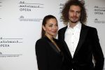 Amsterdam 1 december 2017 
Ballet voorstelling in de Stopera in Amsterdam. Georgina Verbaan met vriend