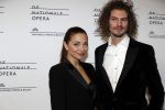Amsterdam 1 december 2017 
Ballet voorstelling in de Stopera in Amsterdam. Georgina Verbaan met vriend