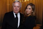 Amsterdam 7 december 2017
Luxury fair in de RAI. 
Harry Mens met dochter Nour Mens