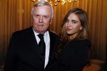 Amsterdam 7 december 2017
Luxury fair in de RAI. 
Harry Mens met dochter Nour Mens