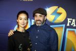 Amsterdam 3 december 2017
Premiere Familie Slim in Tuschinski.
Jennifer de Jong met Horrace Cohen