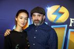 Amsterdam 3 december 2017
Premiere Familie Slim in Tuschinski.
Jennifer de Jong met Horrace Cohen