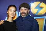 Amsterdam 3 december 2017
Premiere Familie Slim in Tuschinski.
Jennifer de Jong met Horrace Cohen