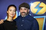 Amsterdam 3 december 2017
Premiere Familie Slim in Tuschinski.
Jennifer de Jong met Horrace Cohen