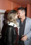 Amsterdam 14 november 2017
Presentatie Linda Man met Linda de Mol en Johnny de Mol in de bijlmerbajes. Johnny met zijn zwangere vriendin Anouk v Schie