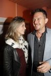 Amsterdam 14 november 2017
Presentatie Linda Man met Linda de Mol en Johnny de Mol in de bijlmerbajes. Johnny met zijn zwangere vriendin Anouk v Schie