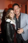 Amsterdam 14 november 2017
Presentatie Linda Man met Linda de Mol en Johnny de Mol in de bijlmerbajes. Johnny met zijn zwangere vriendin Anouk v Schie